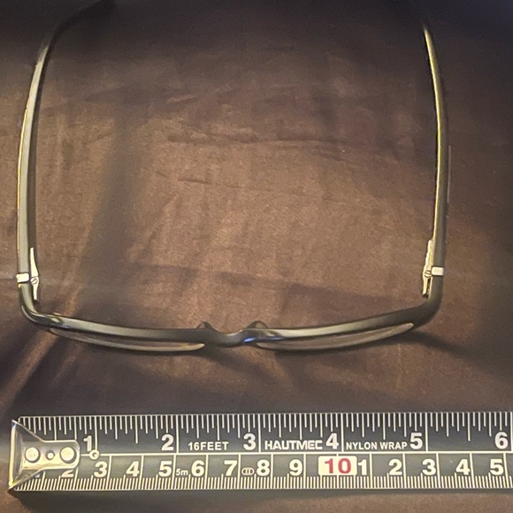 Coach BERNICE 844 BLACK Eyeglasses Frames Grey White Rectangle - Picture 11 of 16